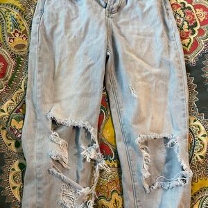 Brandy Melville ripped jeans